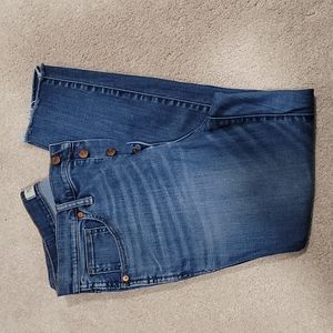 Madewell high-rise skinny crop